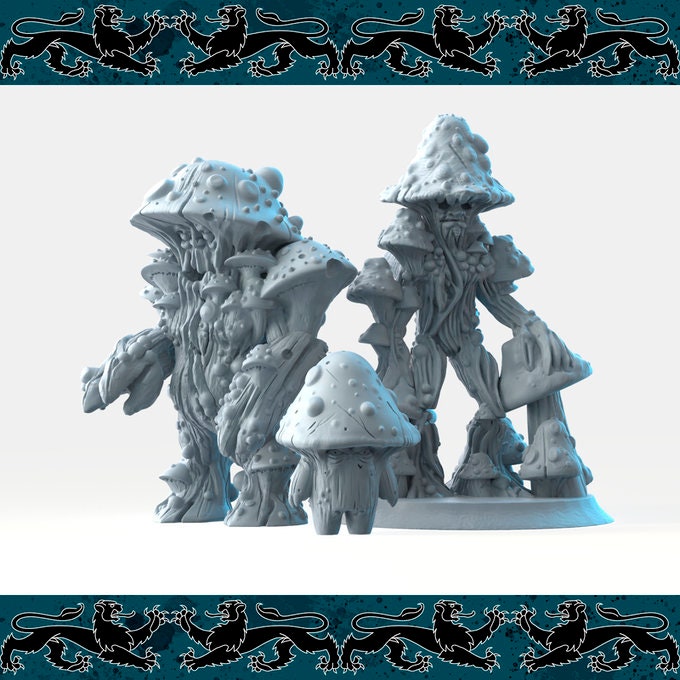 Myconid Set | Bestiary Vol. 2 | Brayan Nafarrate