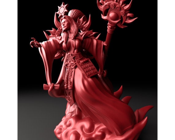 Amaterasu | ~70mm Tall | 3 Options | Bestiary Vol. 5 | Brayan Nafarrate
