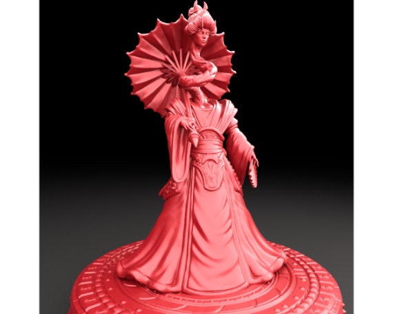 Rokurokubi | Long Necked Woman | 40mm Base | 3 Options | Bestiary Vol. 5 | Brayan Nafarrate