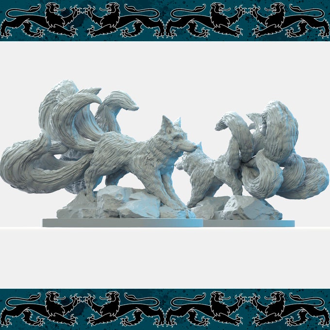 Kitsune | Large | Bestiary Vol. 2 | Brayan Nafarrate