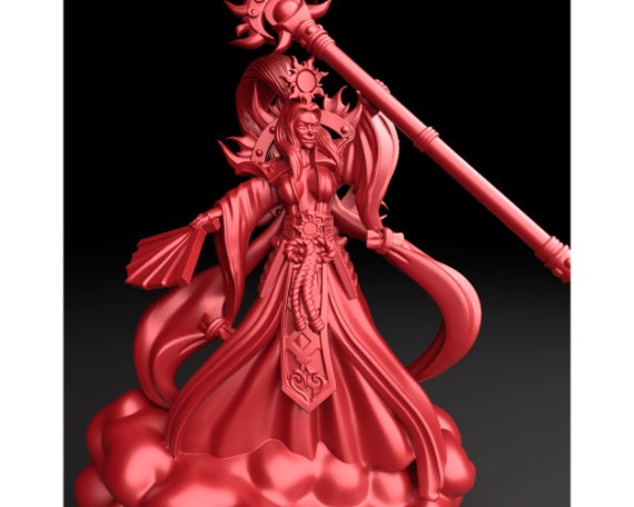 Amaterasu | ~70mm Tall | 3 Options | Bestiary Vol. 5 | Brayan Nafarrate
