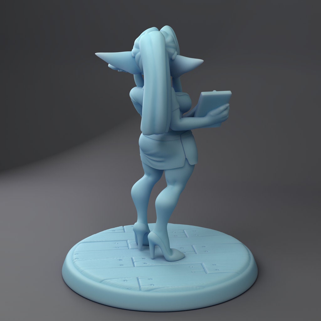 Aria | Goblin Secretary | Medium | DND | Twin Goddess Miniatures