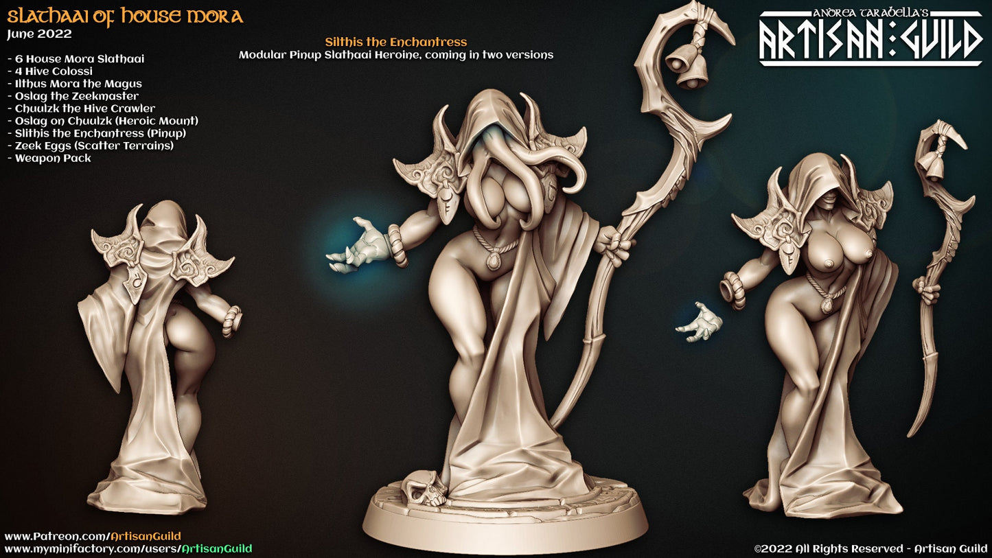 Slithis the Enchantress | Medium | Slathaai of House Mora | Artisan Guild
