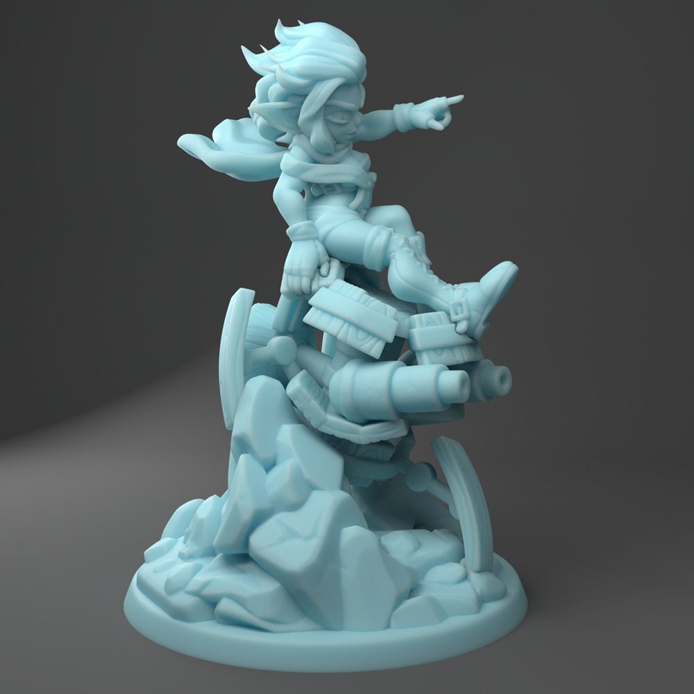 Goldie the Goblin Artificer | Medium | DND | Twin Goddess Miniatures