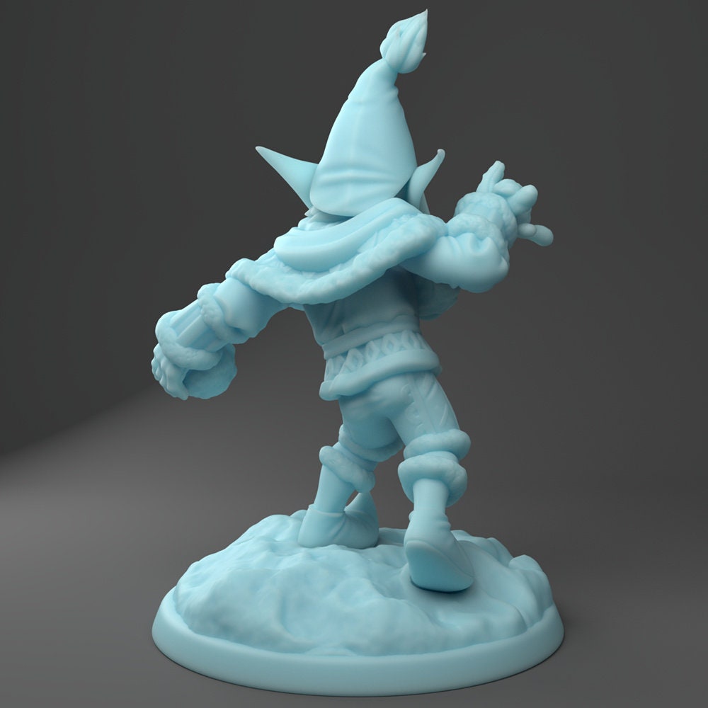 Alk | Goblin Snowball Thrower | Medium | DND | Twin Goddess Miniatures