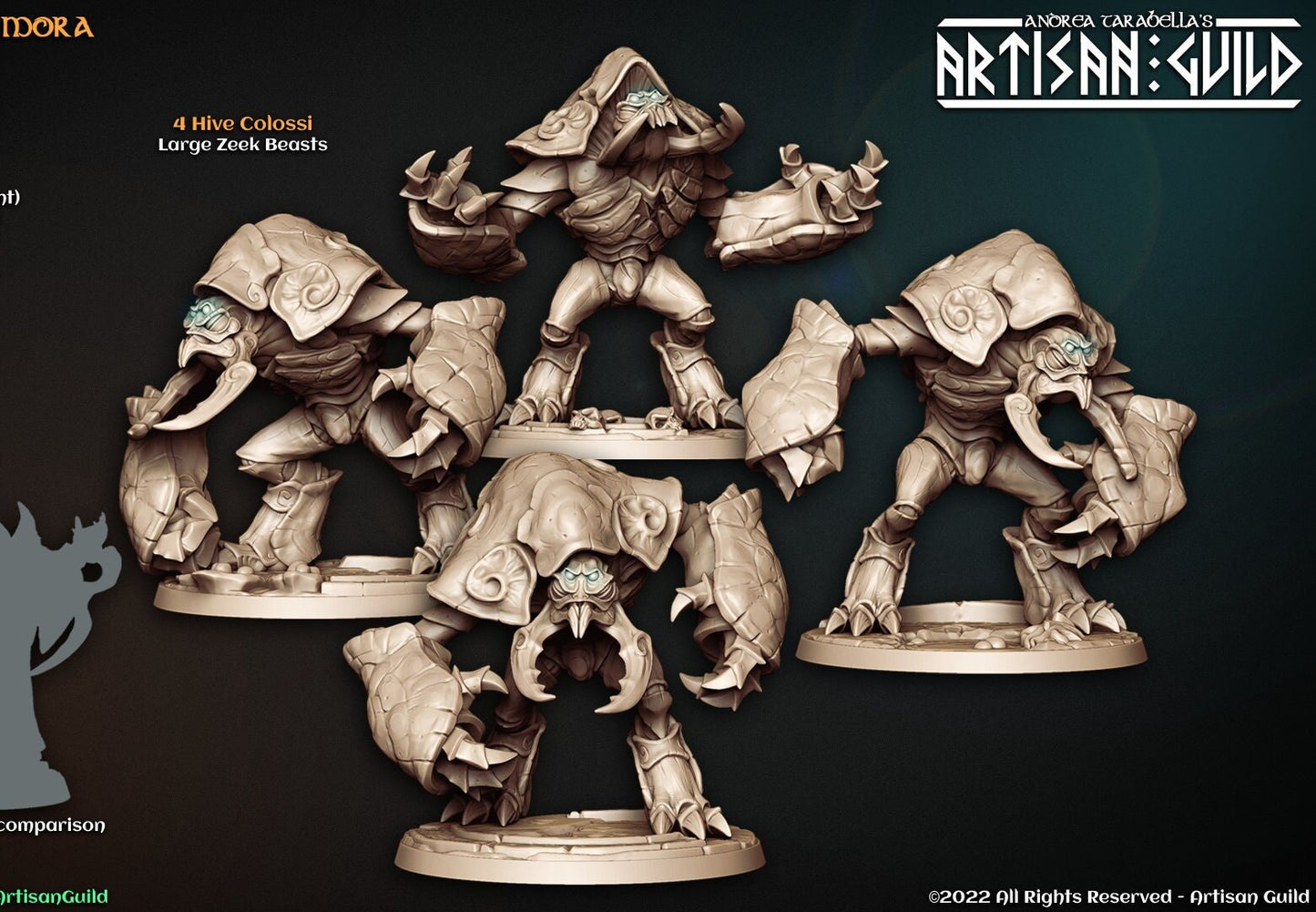 Hive Colossi | Umber Hulk | Large | Mindflayers | Slathaai of House Mora | Artisan Guild