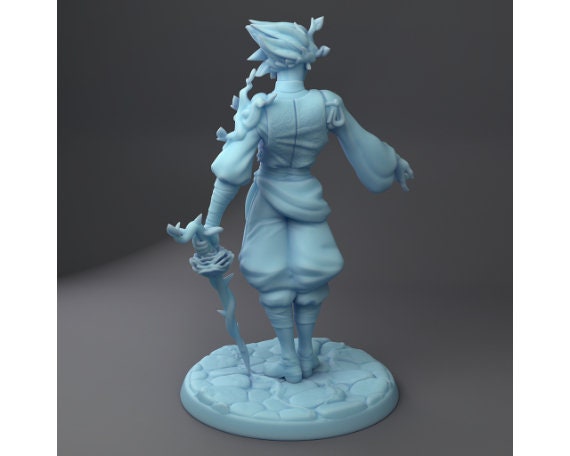 Oleander | Dryad Rogue | Medium | DND | Twin Goddess Miniatures