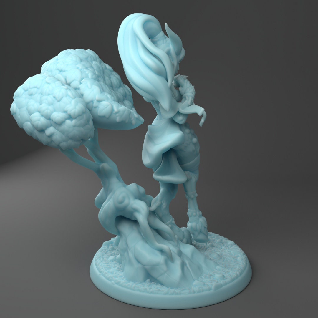 Fauna | Satyr Bard | Medium | DND | Twin Goddess Miniatures