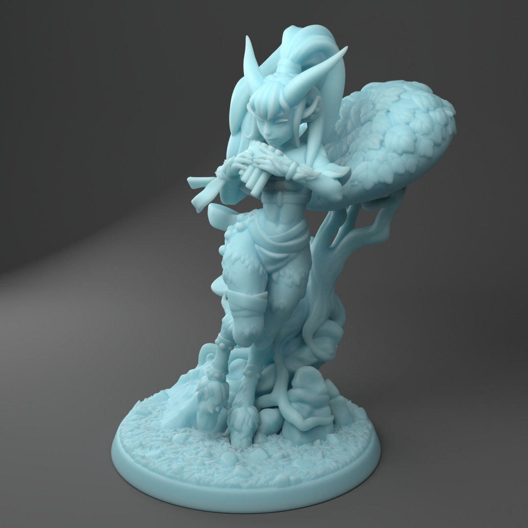 Fauna | Satyr Bard | Medium | DND | Twin Goddess Miniatures