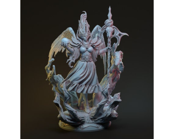 Selestia | Elven Sorceress | 72mm Scale | Sisters of the Dawn | Mythreal Games