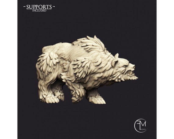 Giant Bears | 32mm Scale | Large | Amazons! | Francesca Musumeci