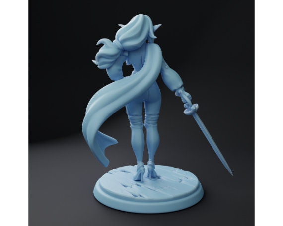 Admiral Karina | Medium | Spelljammer | Twin Goddess Miniatures
