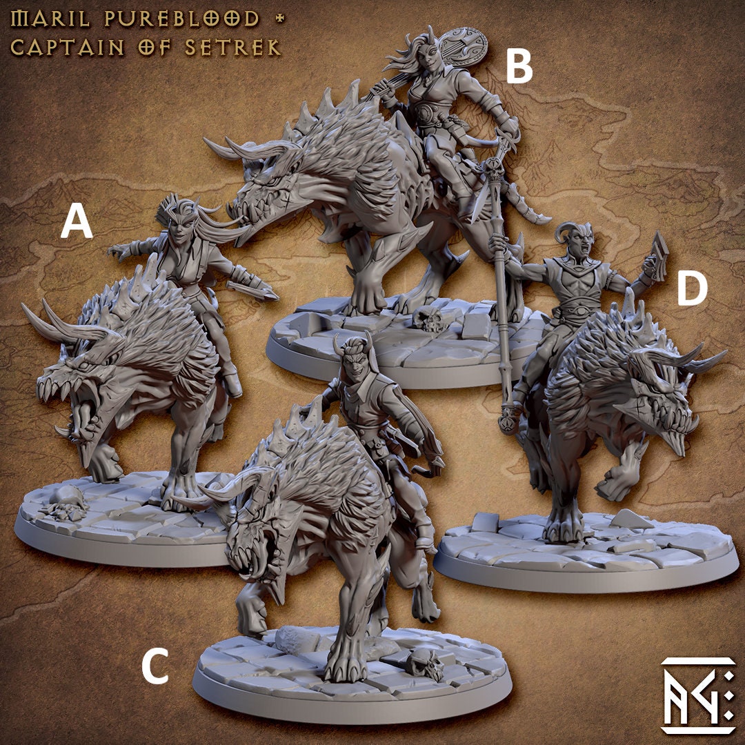 Mezzalfiend Riders | Large | City of Intrigue | Artisan Guild
