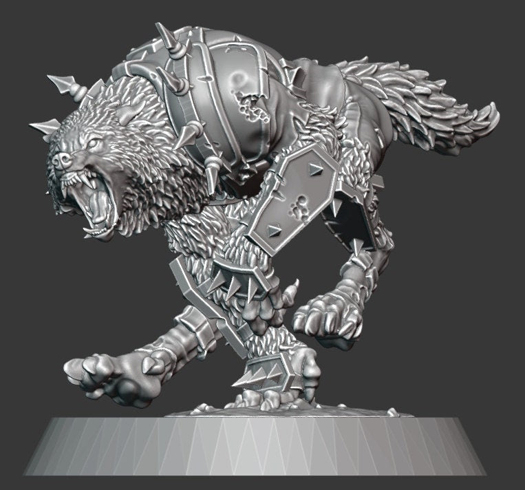 Werewolf 02 | Fantasy Football | BruteFun Minatures