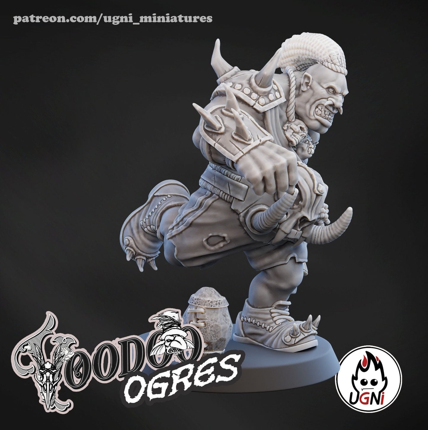 Voodoo Ogre Team | 16 Models | Fantasy Football | Ugni