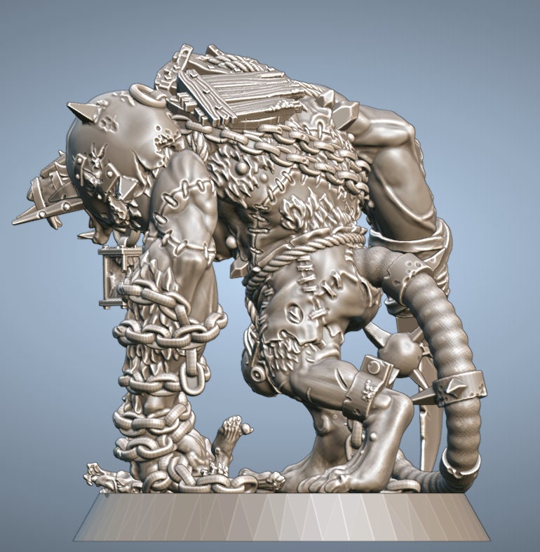 Sewer Rat | Big Guy | Star Player |40mm base | Fantasy Football | BruteFun Minatures