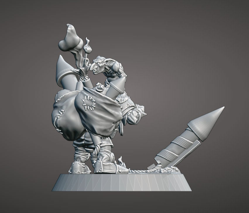 Bomber Goblin | Fantasy Football | BruteFun Minatures
