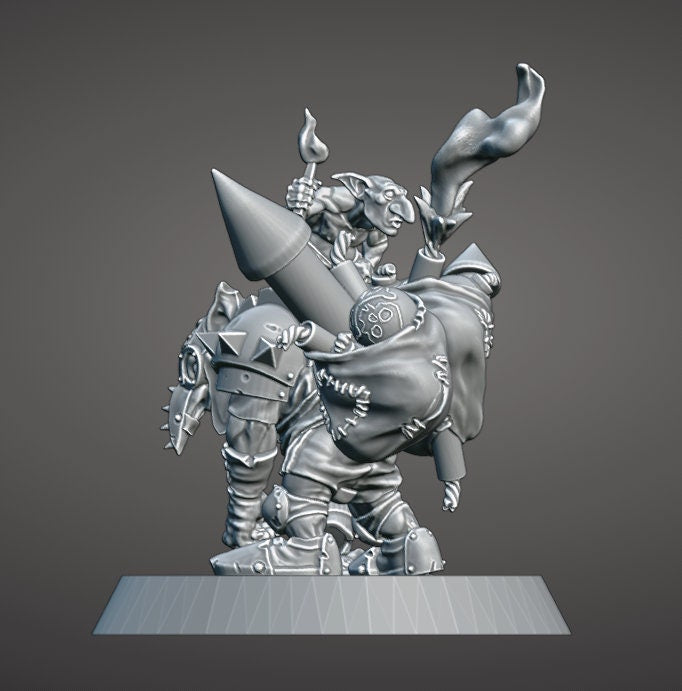 Bomber Goblin | Fantasy Football | BruteFun Minatures