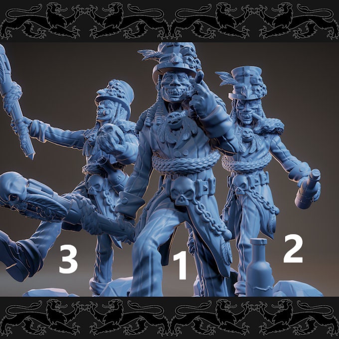 Baron Samedi | Medium | 32mm Scale | Brayan Nafarrate | Bestiary Vol. 3