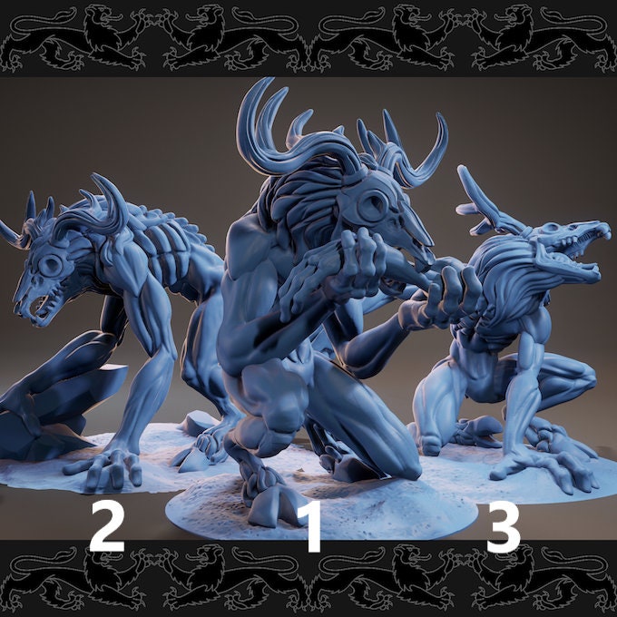 Wendigo | Large | 32mm Scale | Brayan Nafarrate | Bestiary Vol. 3