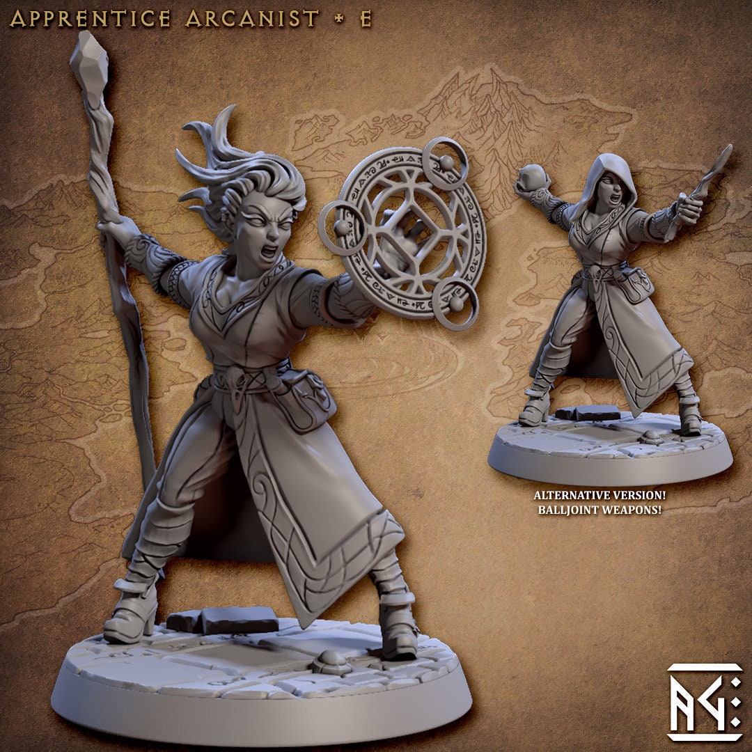 Apprentice Arcanists | Medium | 32mm | Artisan Guild | Arcanist Guild