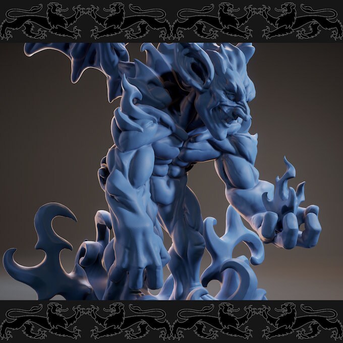 Mephit | Medium | 32mm Scale | Brayan Nafarrate | Bestiary Vol. 3