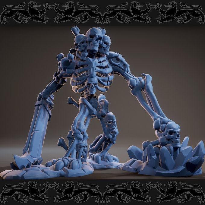 Bone Golem | Huge | 32mm Scale | Brayan Nafarrate | Bestiary Vol. 3