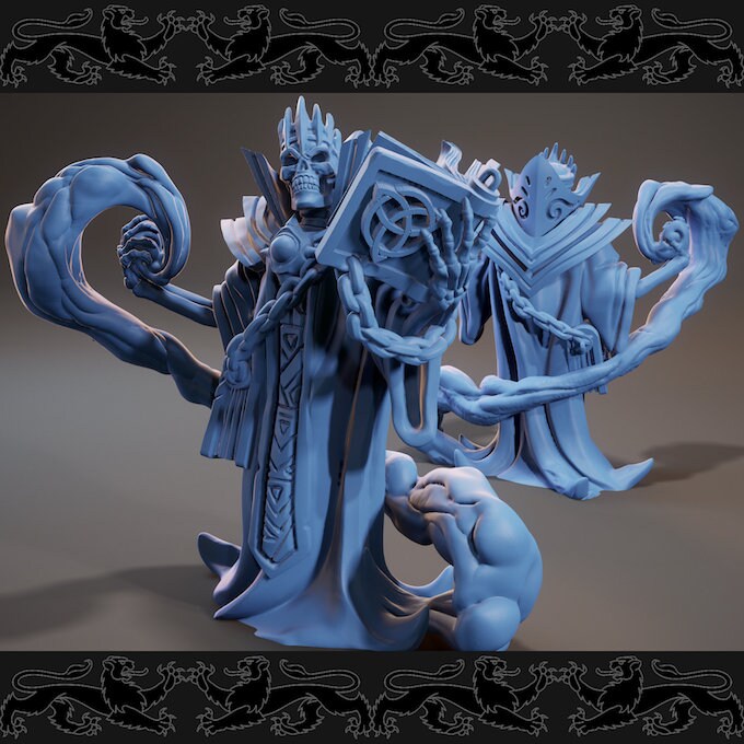 Lich | Medium | 32mm Scale | Brayan Nafarrate | Bestiary Vol. 3
