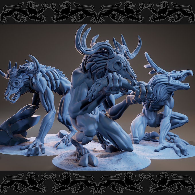 Wendigo | Large | 32mm Scale | Brayan Nafarrate | Bestiary Vol. 3