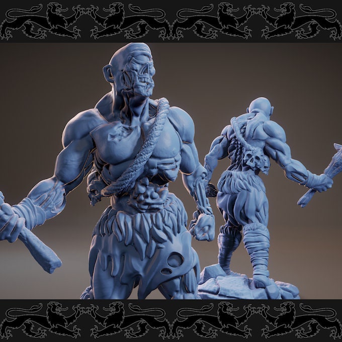 Zombie Cyclops | Large | 32mm Scale | Brayan Nafarrate | Bestiary Vol. 3