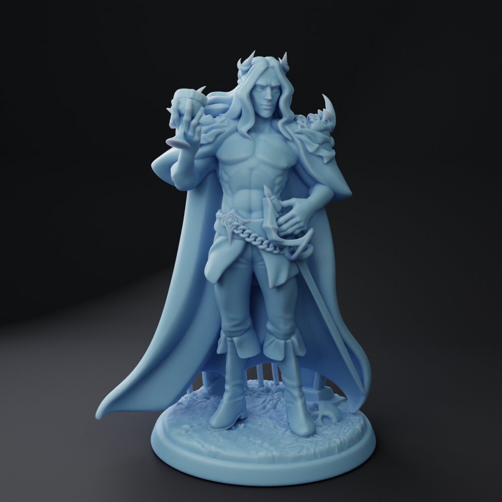 Sexy Strahd | Pinup | Medium | Twin Goddess Miniatures