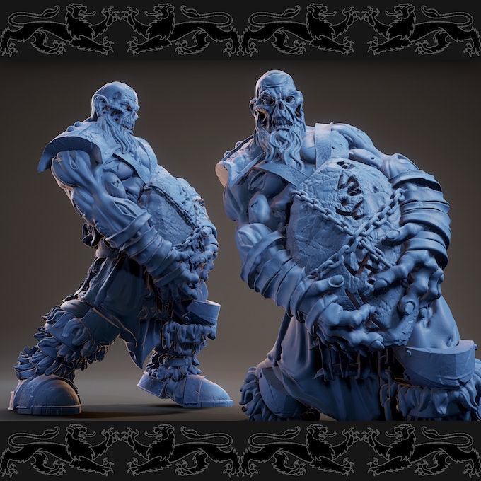Zombie Giant | Large | Huge | 32mm Scale | Brayan Nafarrate | Bestiary Vol. 3