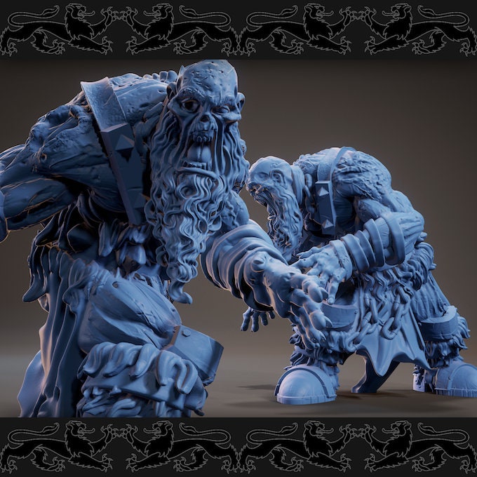 Zombie Giant | Large | Huge | 32mm Scale | Brayan Nafarrate | Bestiary Vol. 3
