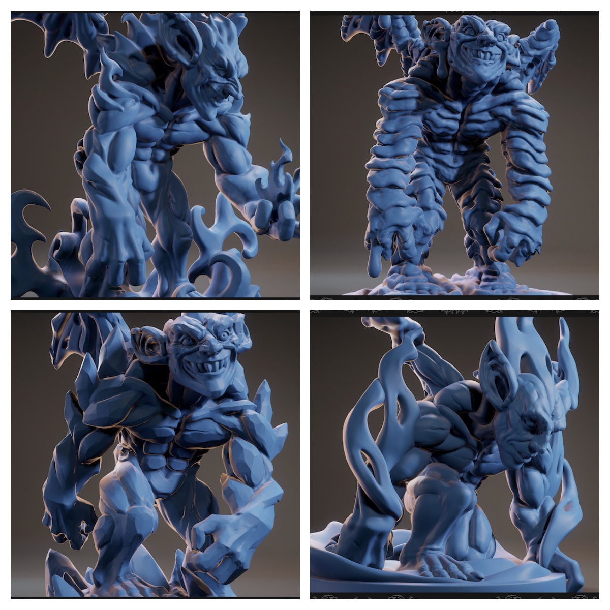 Mephit | Medium | 32mm Scale | Brayan Nafarrate | Bestiary Vol. 3