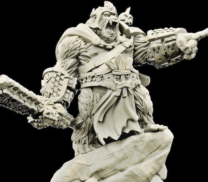 Banzai | Gorilla King | Large | 32mm Scale | Brayan Nafarrate | Bestiary Vol. 4