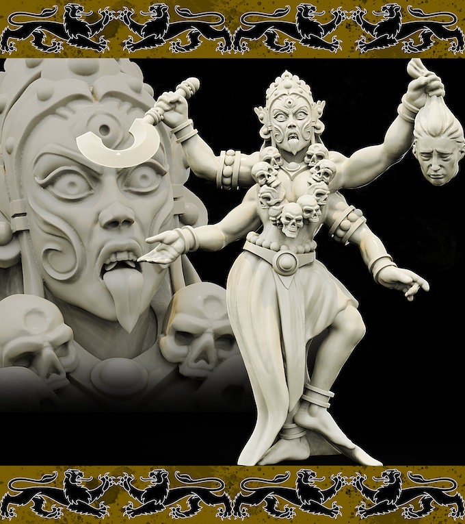 Kali | Large | 32mm Scale | Brayan Nafarrate | Bestiary Vol. 4