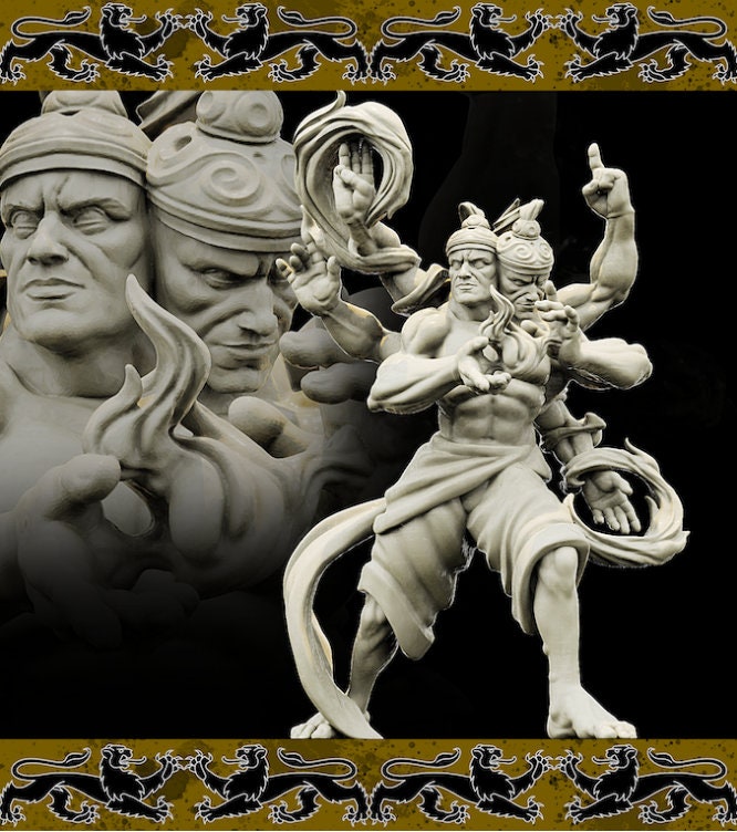 Agni | Large | 32mm Scale | Brayan Nafarrate | Bestiary Vol. 4
