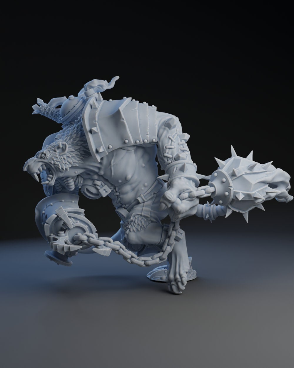 Chain Rat | Star Player | Fantasy Football | BruteFun Minatures