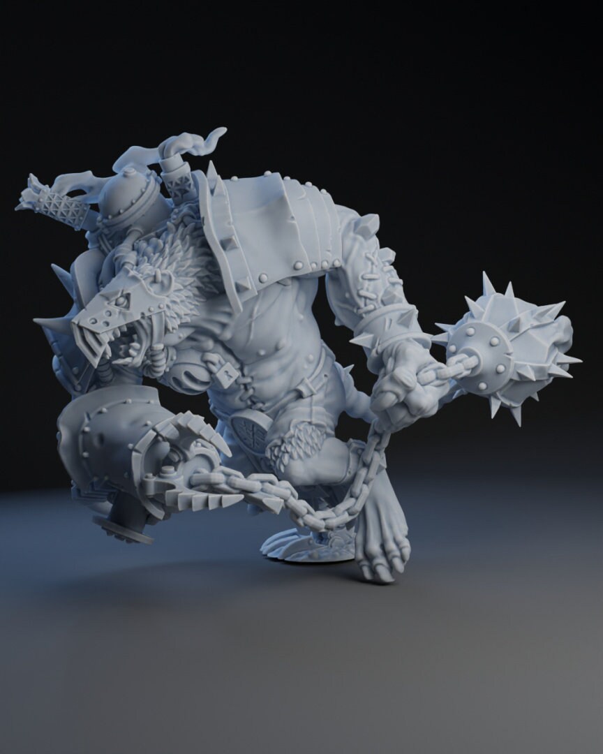 Chain Rat | Star Player | Fantasy Football | BruteFun Minatures