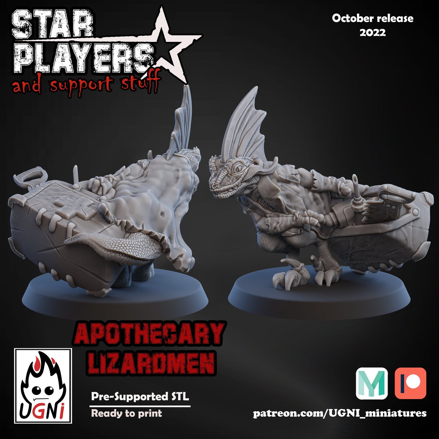 Lizardmen Apothecary | Fantasy Football | Ugni
