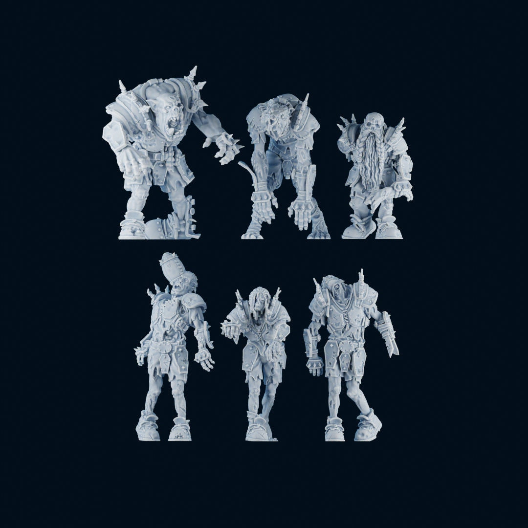 Undead Team | Fantasy Football | Brutefun Miniatures