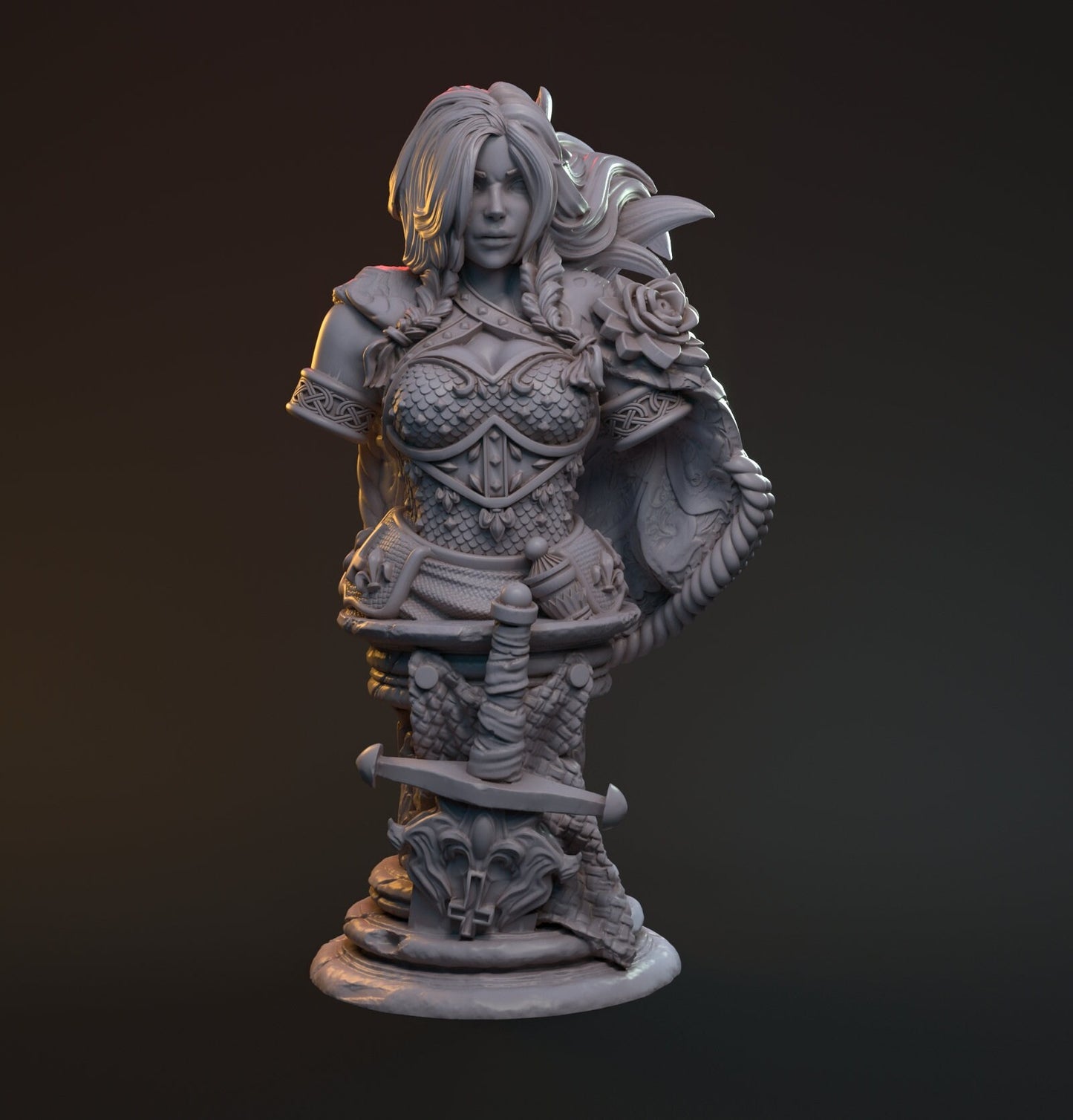 Busts | Arthur Lancelot Mordred | The Merlin Chronicles | Mythreal Games
