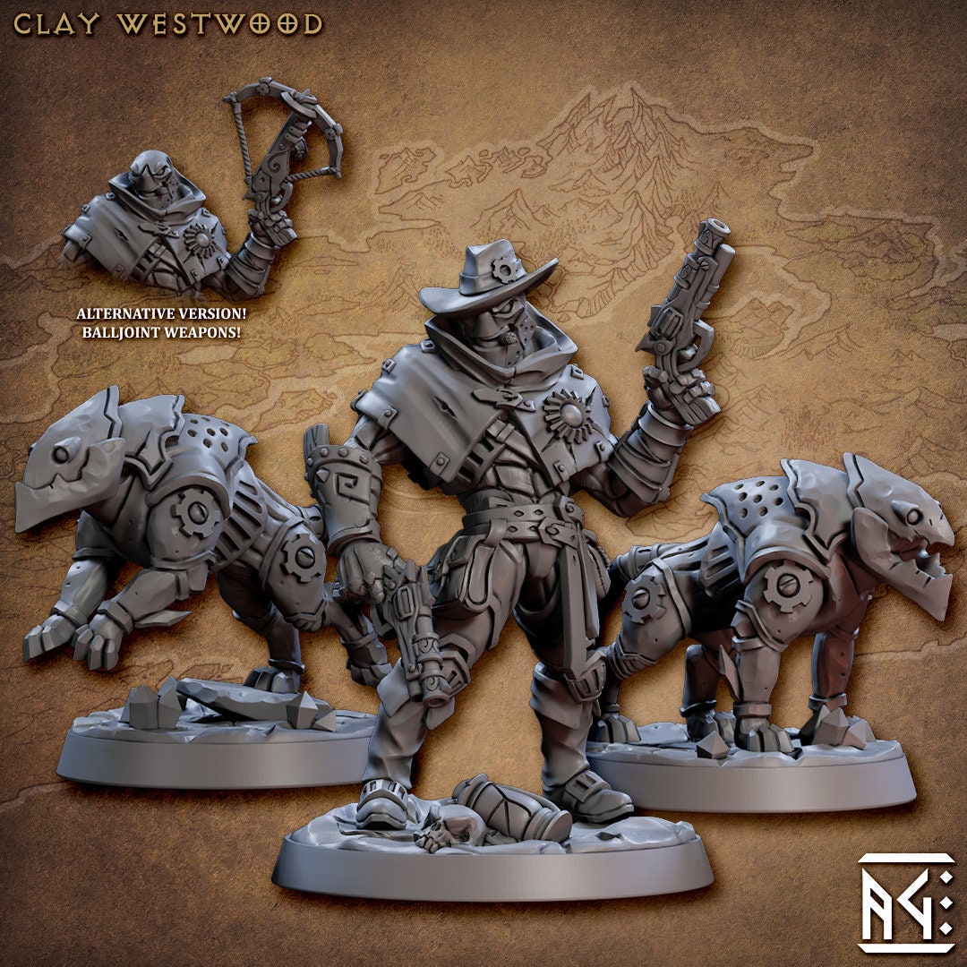 Clay Westwood | Medium | 32mm | Artisan Guild | Golem Simulacra