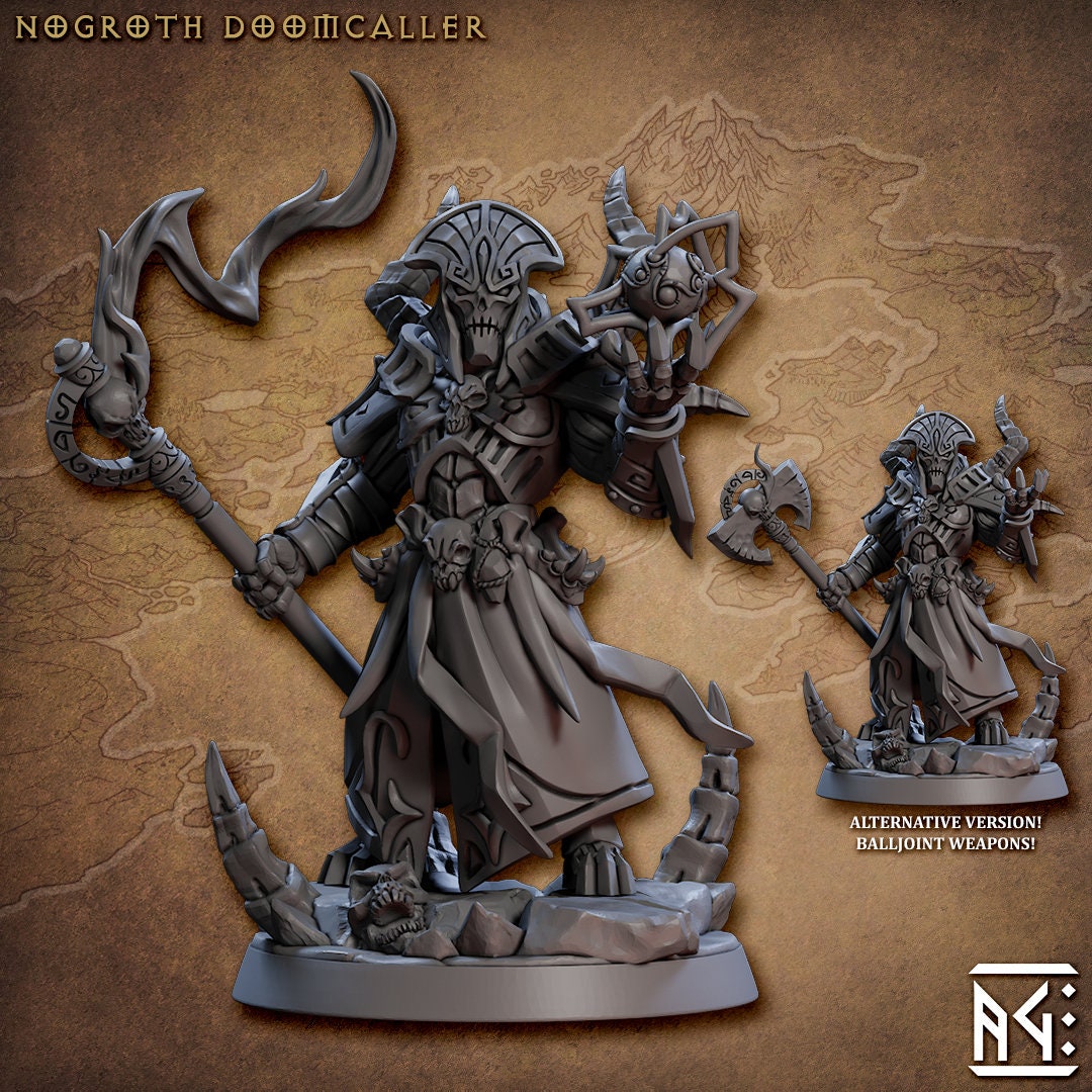 Nogroth Doomcaller | Medium | 32mm | Artisan Guild | Golem Simulacra