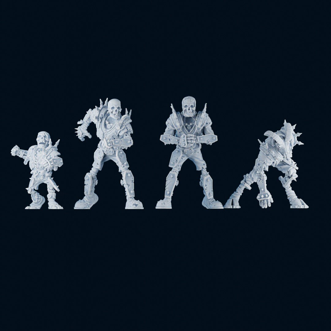 Undead Team | Fantasy Football | Brutefun Miniatures