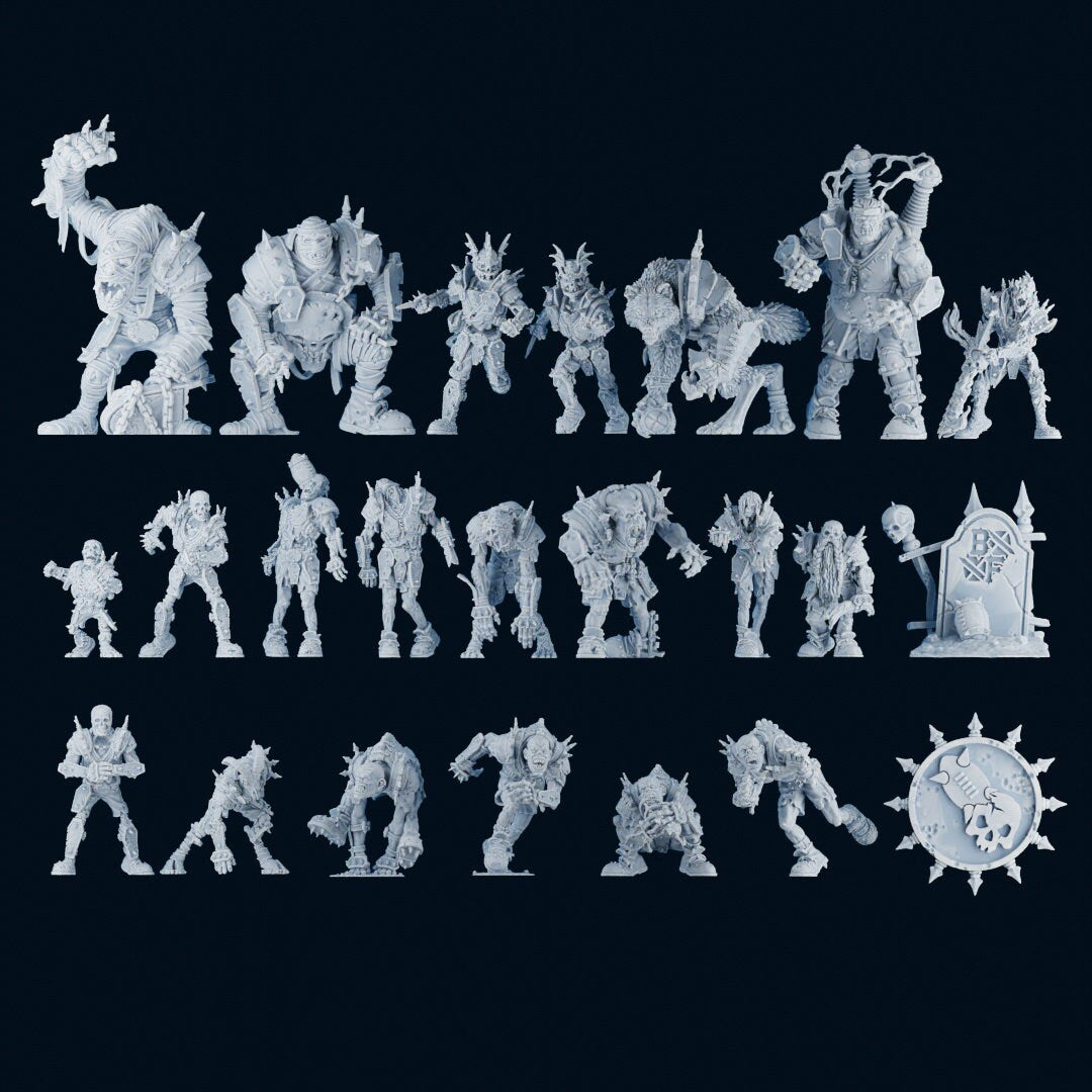 Undead Team | Fantasy Football | Brutefun Miniatures