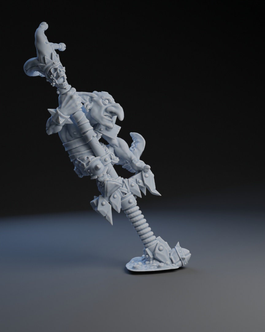 Goblin Pogo Star | Fantasy Football | BruteFun Minatures