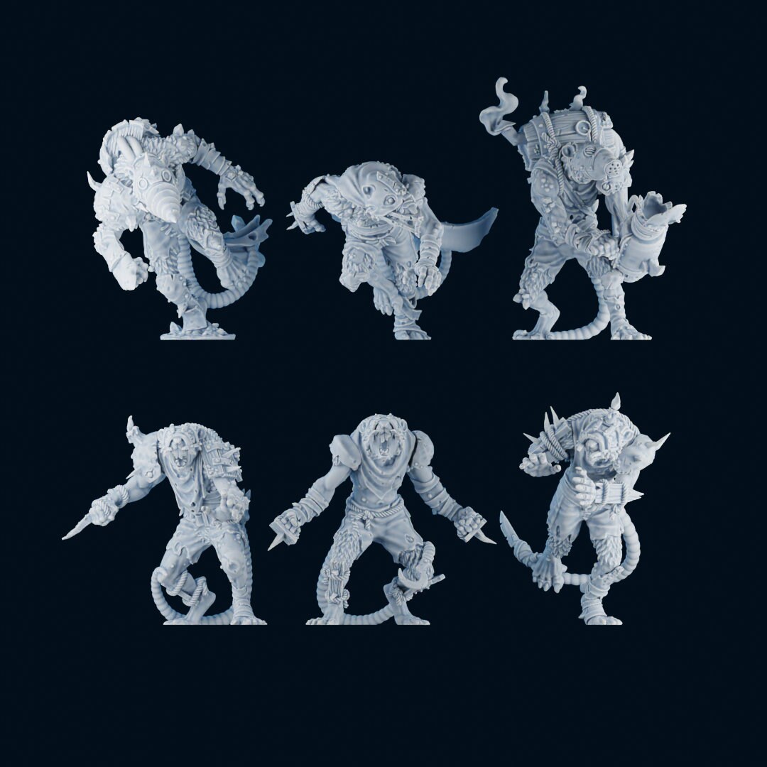 Under Sewer Team | Fantasy Football | Brutefun Miniatures