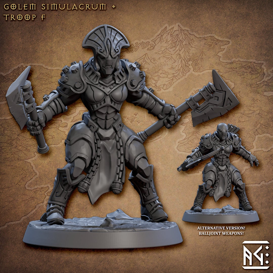Golem Troops | Medium | Golem Simulacra | Artisan Guild
