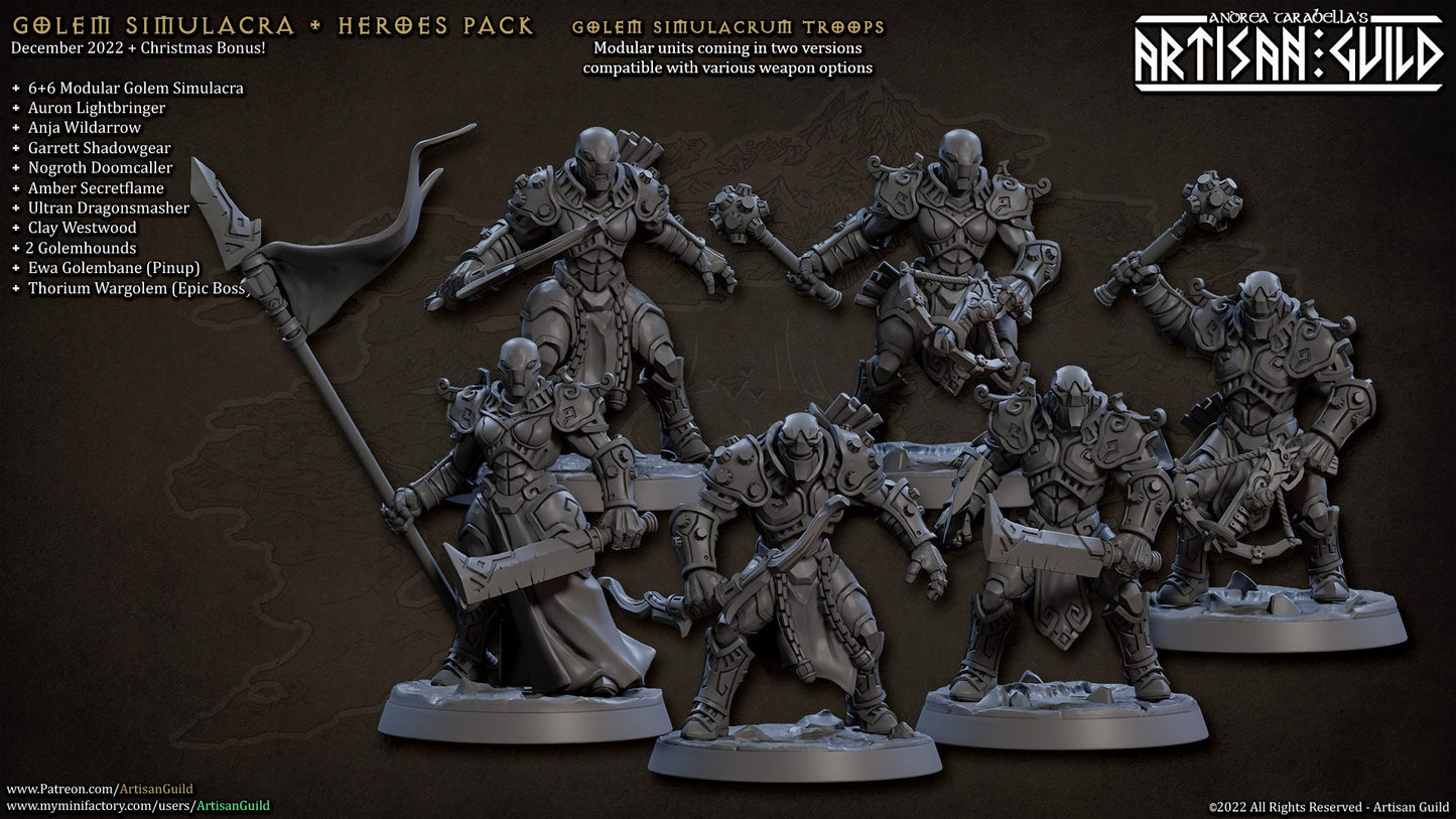 Golem Troops | Medium | Golem Simulacra | Artisan Guild